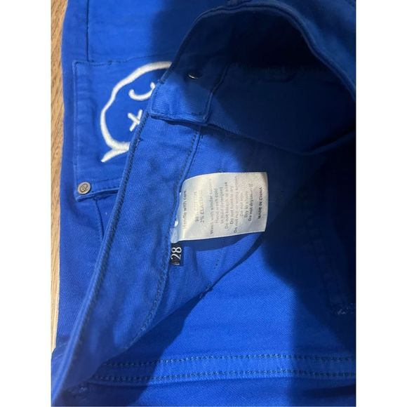 DLMFO Sadboy Stacked Denim “Royals” denim jeans size 28 - Picture 7 of 8